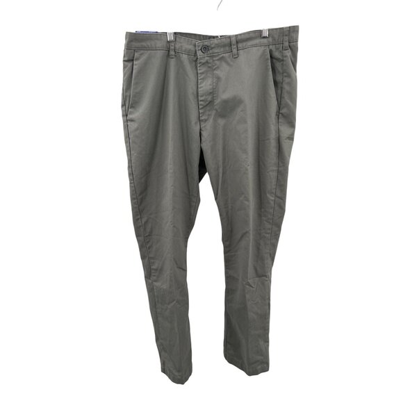 Izod SportFlex Waistband Stretch Straight Fit Pants 36x30 Performance Gray - Picture 3 of 7
